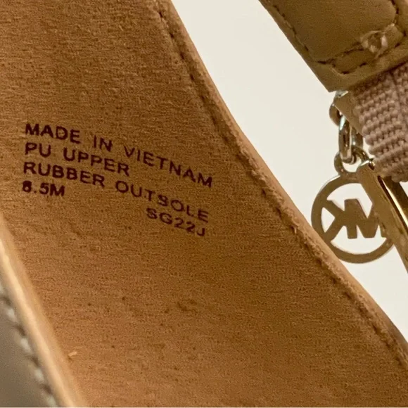 MICHAEL Michael Kors ‘Koda’ Nude Strappy Heels - Picture 14 of 16